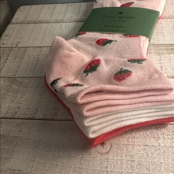 Nwt Kate spade quarter socks set - Picture 8 of 11